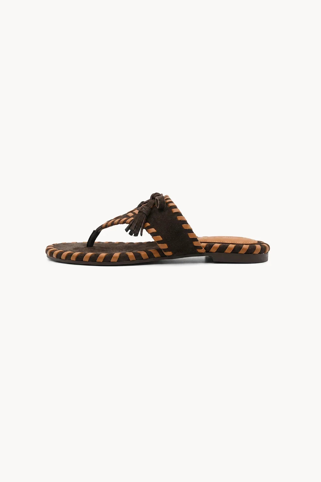 Marbella Trenzado Sandal, Brown — 04 side profile 2
