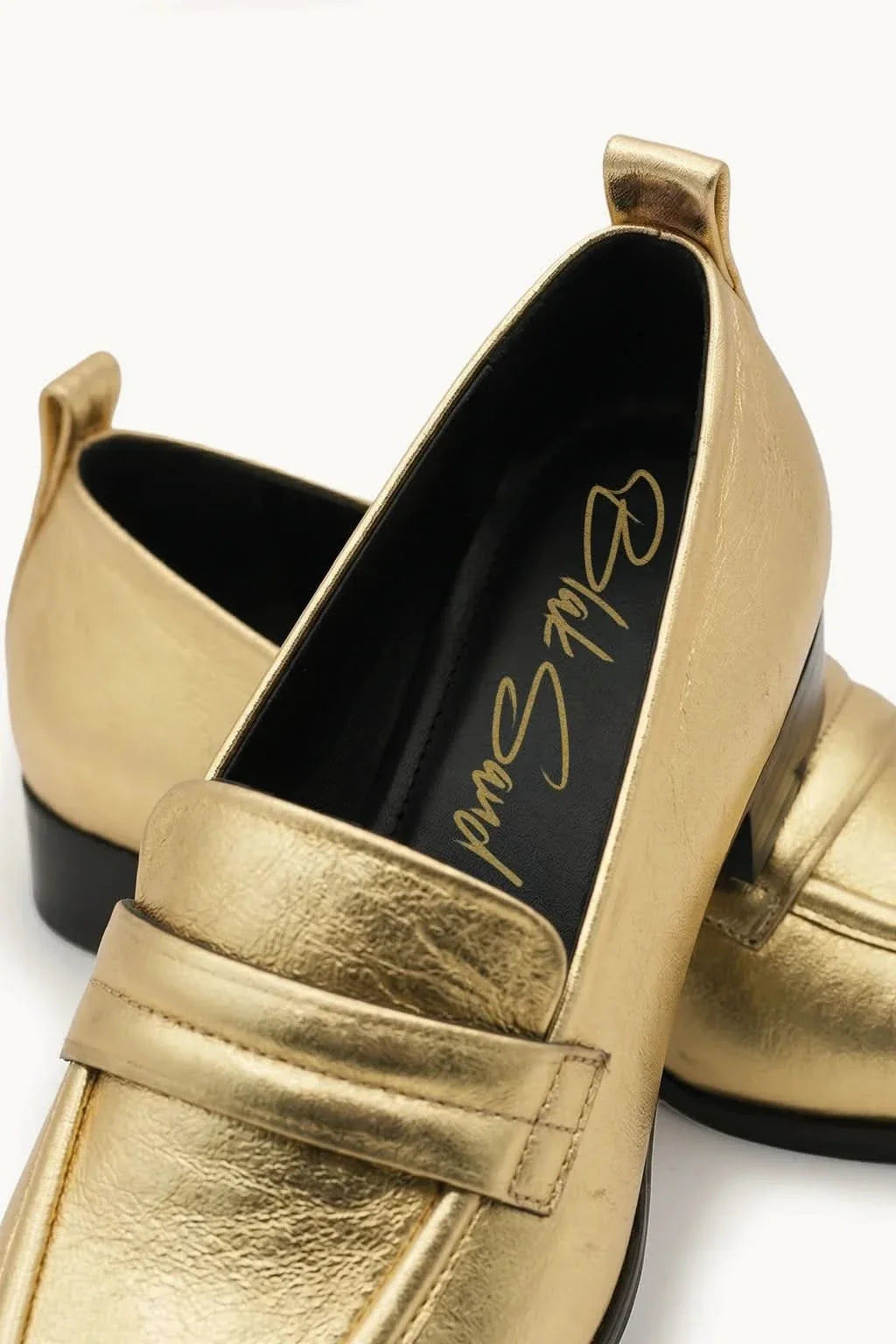 Sera Loafer, Gold — 03 close-up