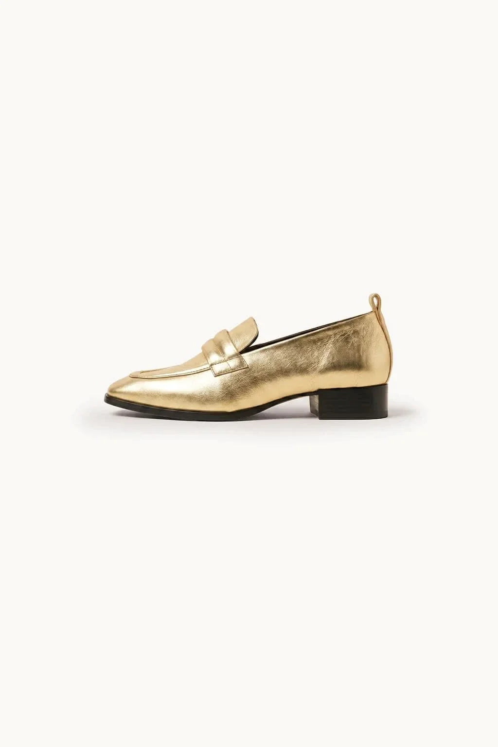 Sera Loafer, Gold — 02 side profile 2