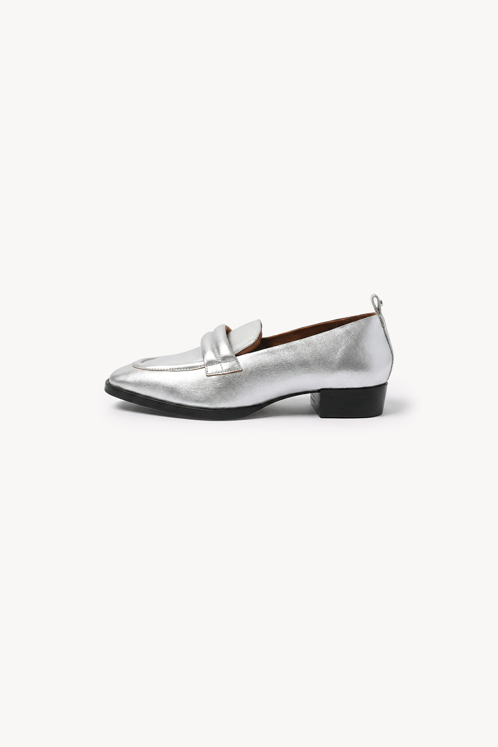 Sera Loafer, Silver — 02 side profile 2
