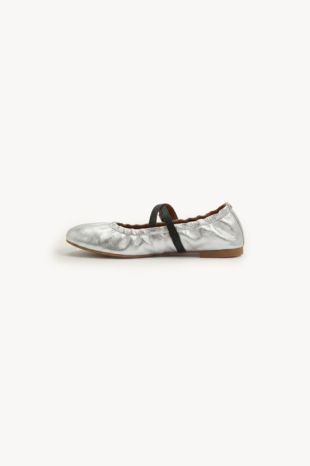 Buckla Mary Jane, Silver — 01 side profile