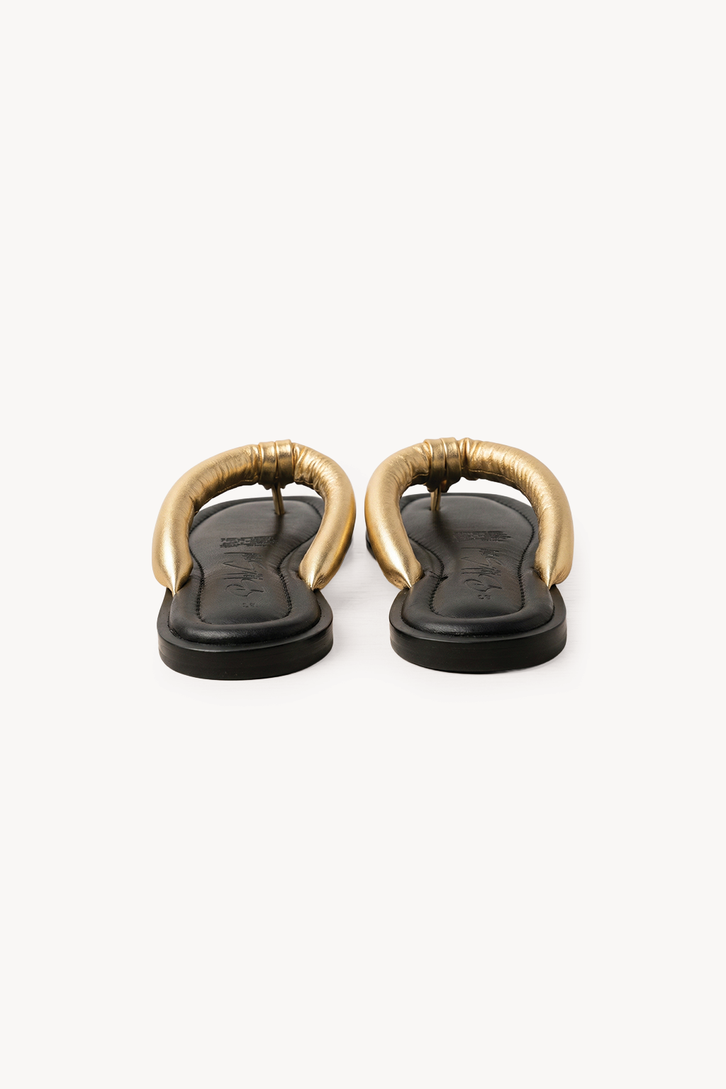 Flux Sandal, Gold — 05 back