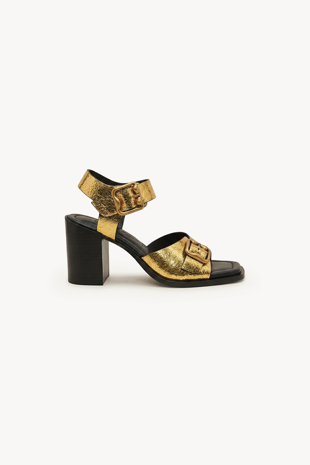 Nova – Philana Sandals, Gold — 03 side profile