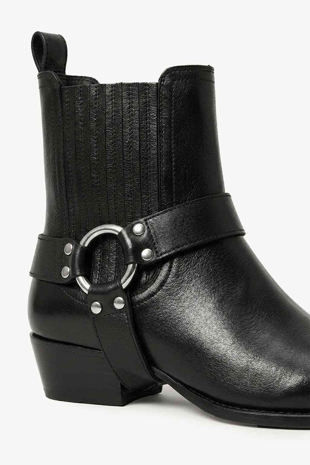 Mortene Ankle Boot, Black — 02 close-up