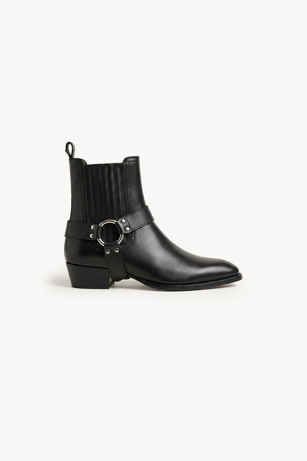 Mortene Ankle Boot, Black — 03 side profile