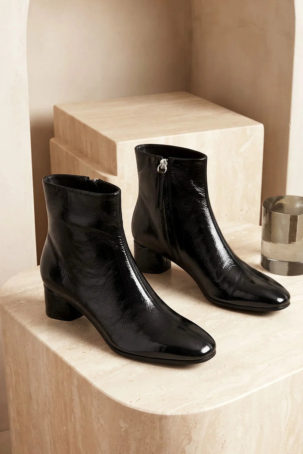 Ebano Elite Ankle Boot, Black — 08 styled