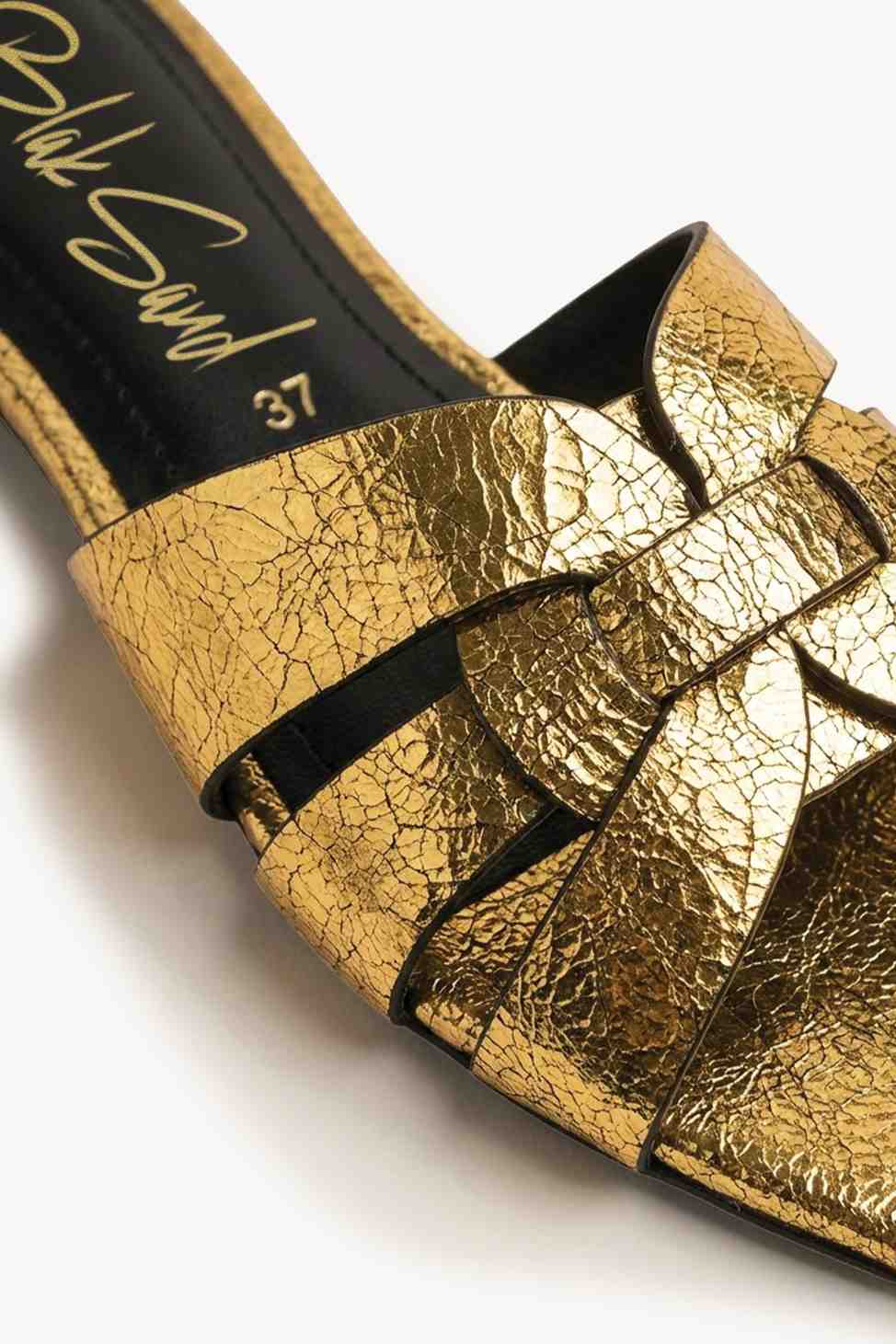Terravera BS – Artisan Comfort Sandals, Gold — 03 close-up