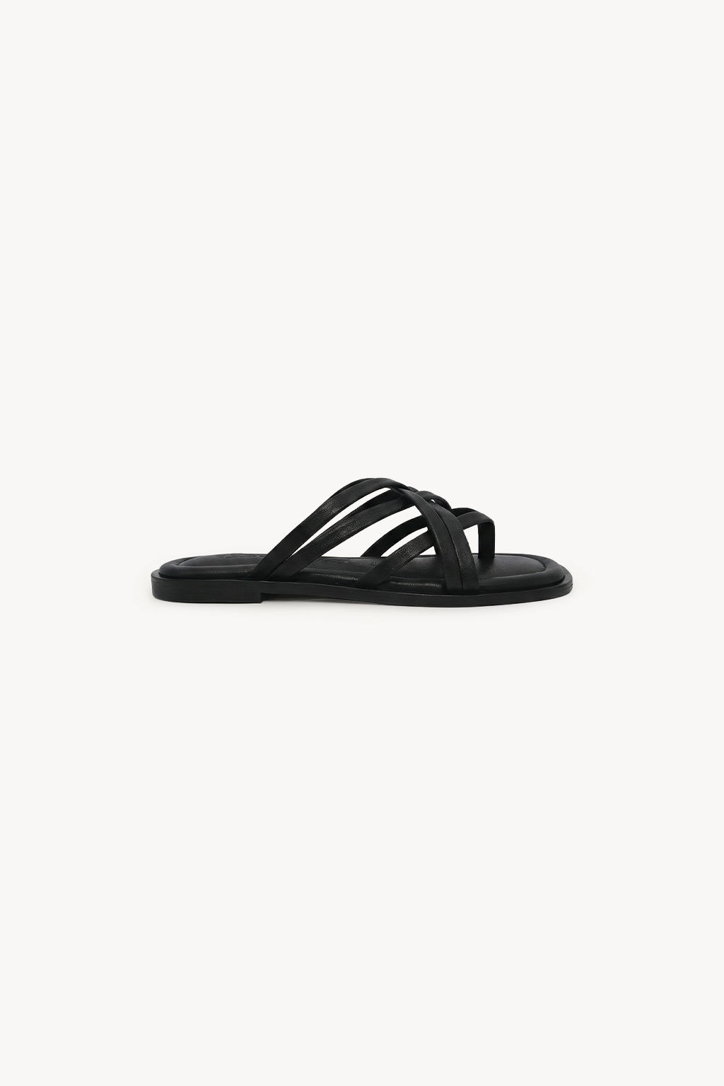 Velare Sandal, Black — 01 side profile