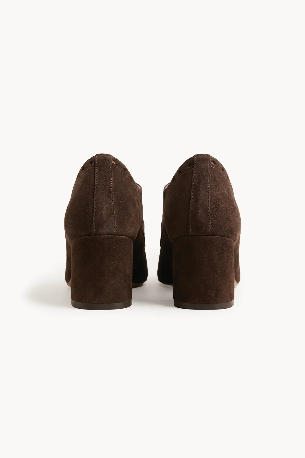 Venezia Oro Brogue Heel, Brown & Gold — 05 back