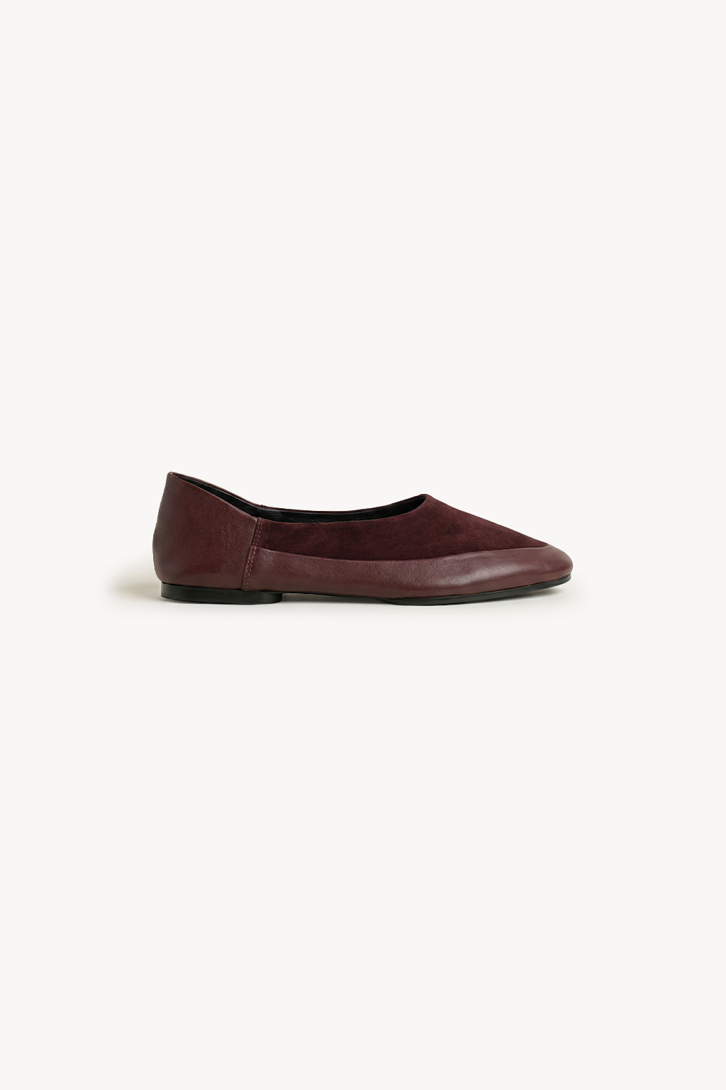 Wyntere Loafer, Burgundy — 01 side profile