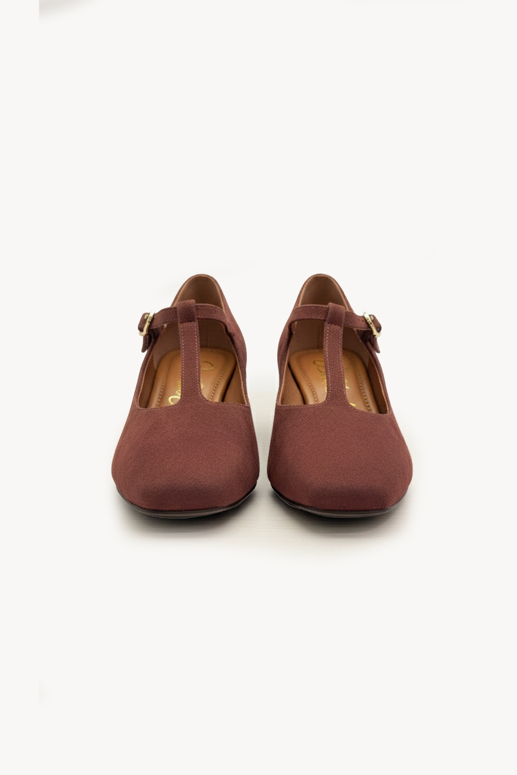 Cintra Mary Jane, Maroon — 01 pair